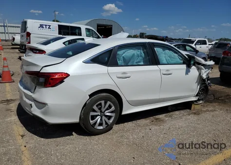 2024 Honda Civic Lx из США, поврежденный, VIN 2HGFE2F20RH591053